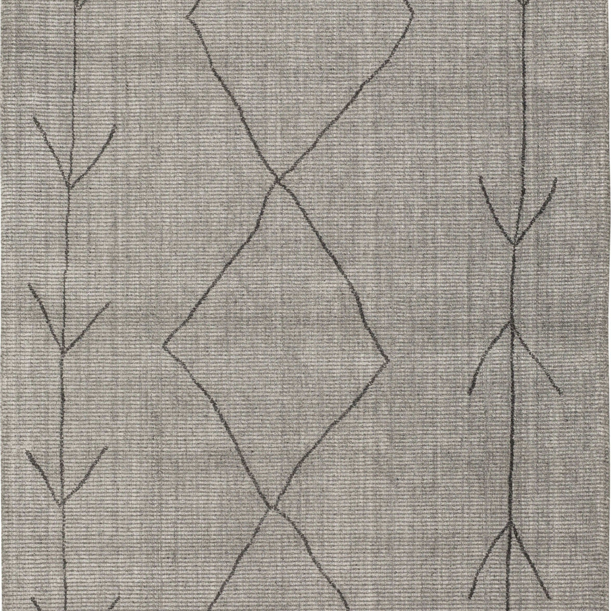 Tangier Meknes in Charcoal Area Rugs