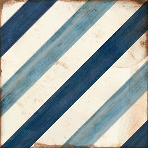 Retrospectives in Royal Blues - 8x8 Tile