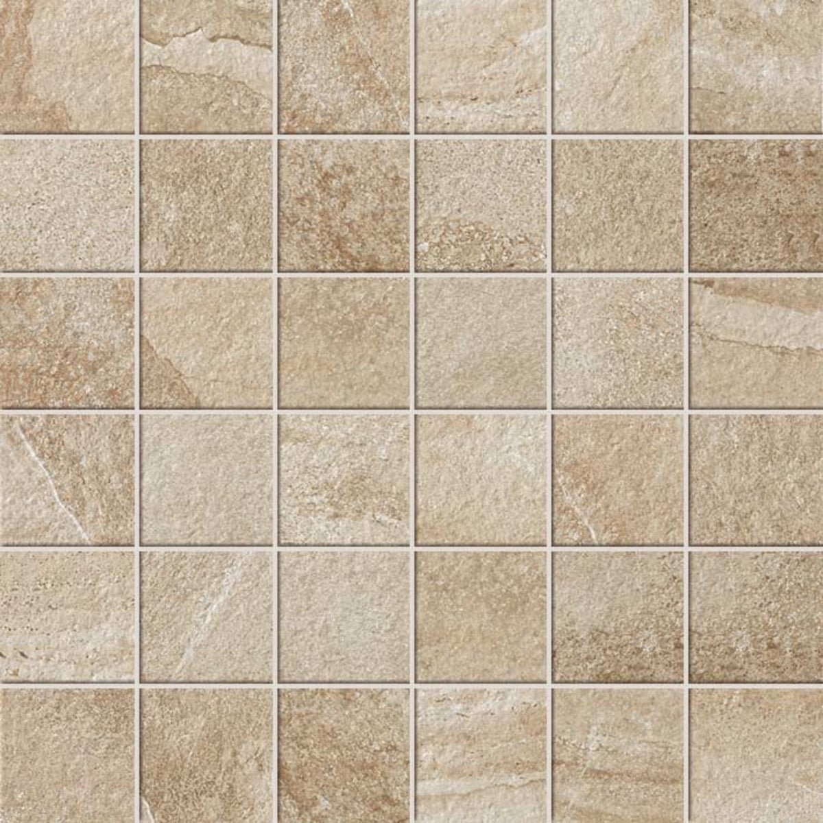 Ridge in Beige Mosaic Tile