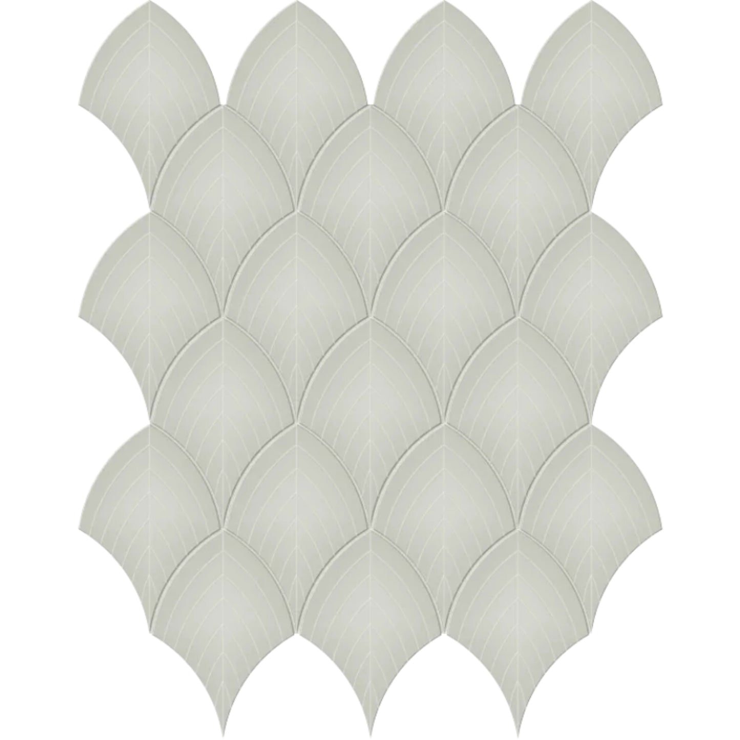 S-Series in Soft Sage Scallop Tile