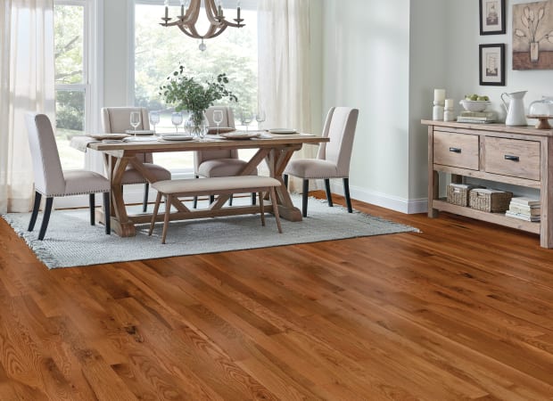 St. Vincent White Oak Solid in Classic Brown 3-1/4" | Bruce