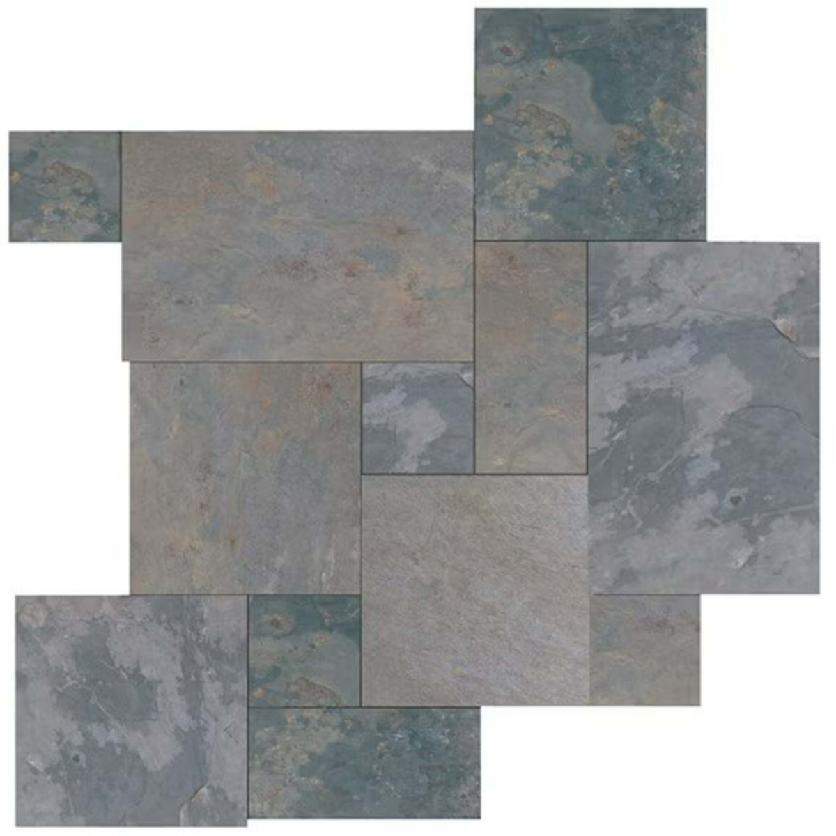 Slate in Indian Mlticolor Natural Stone