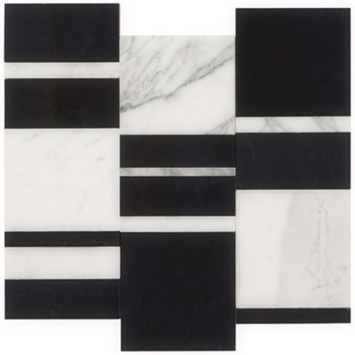 Steinway in Blanco - Nero Marquina Calacatta Gold Natural Stone