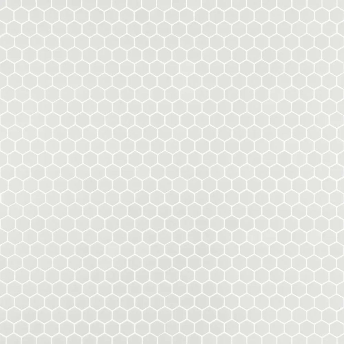 Strut Mosaic in White Glass Tile