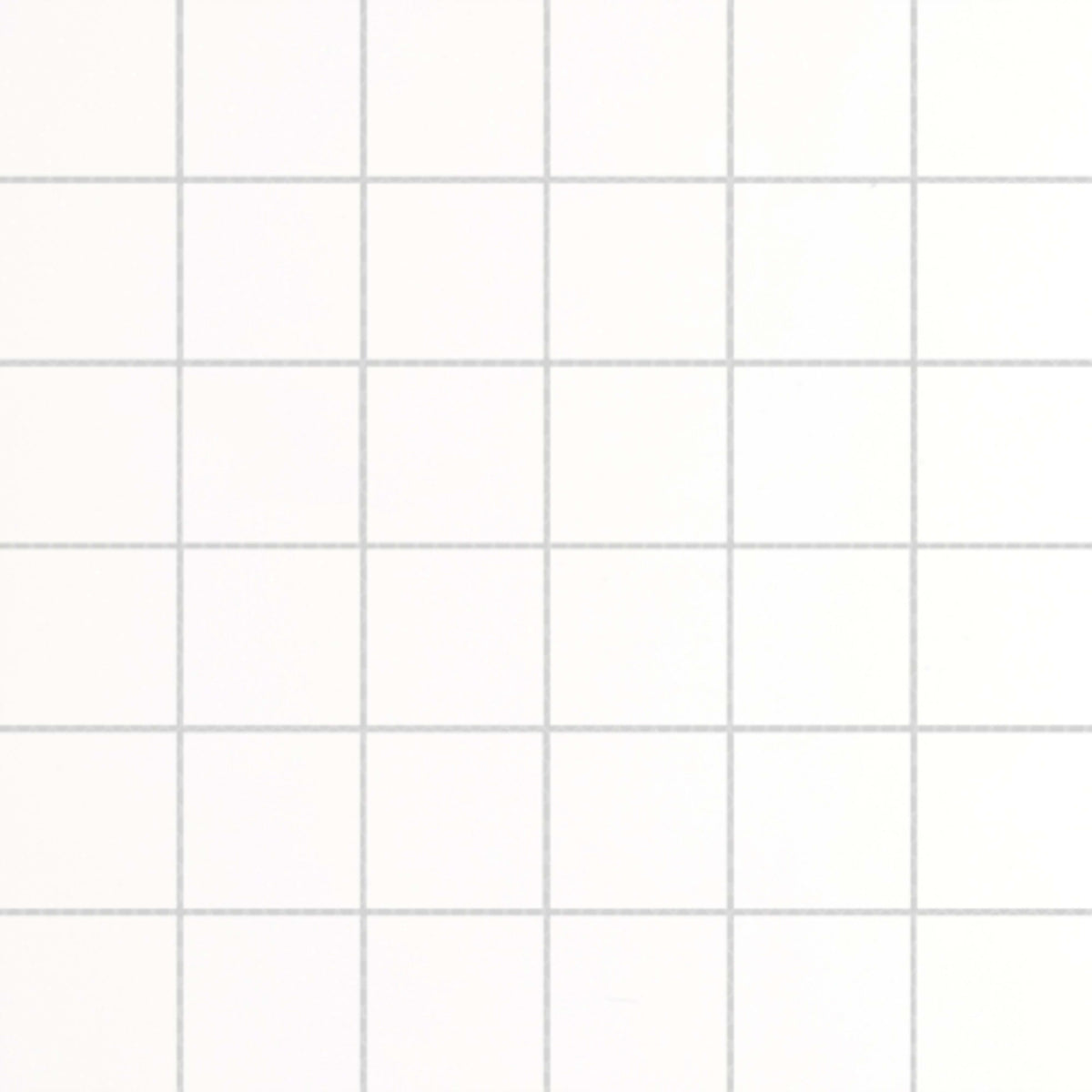 Style II in Pure White Mosaic 12" X 12" Tile
