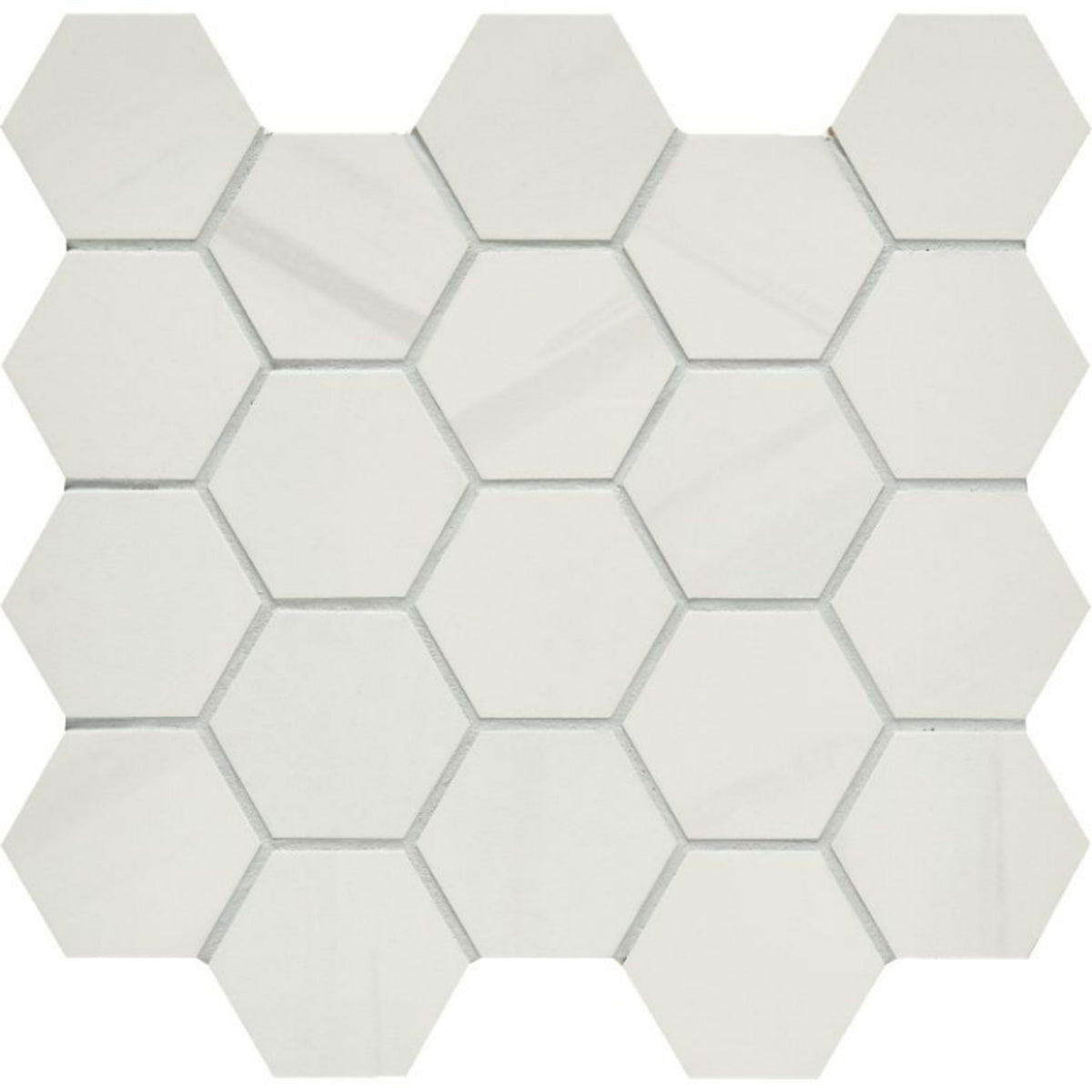 Themar in Bianco Lasa Hex Tile
