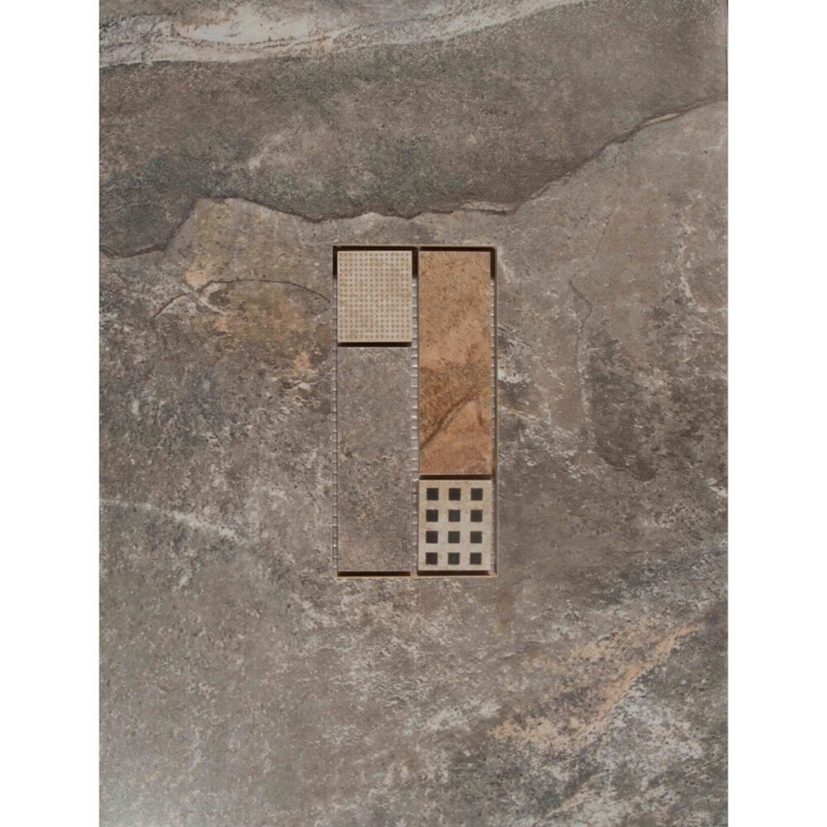 Romina in Grey 10x13 Tile