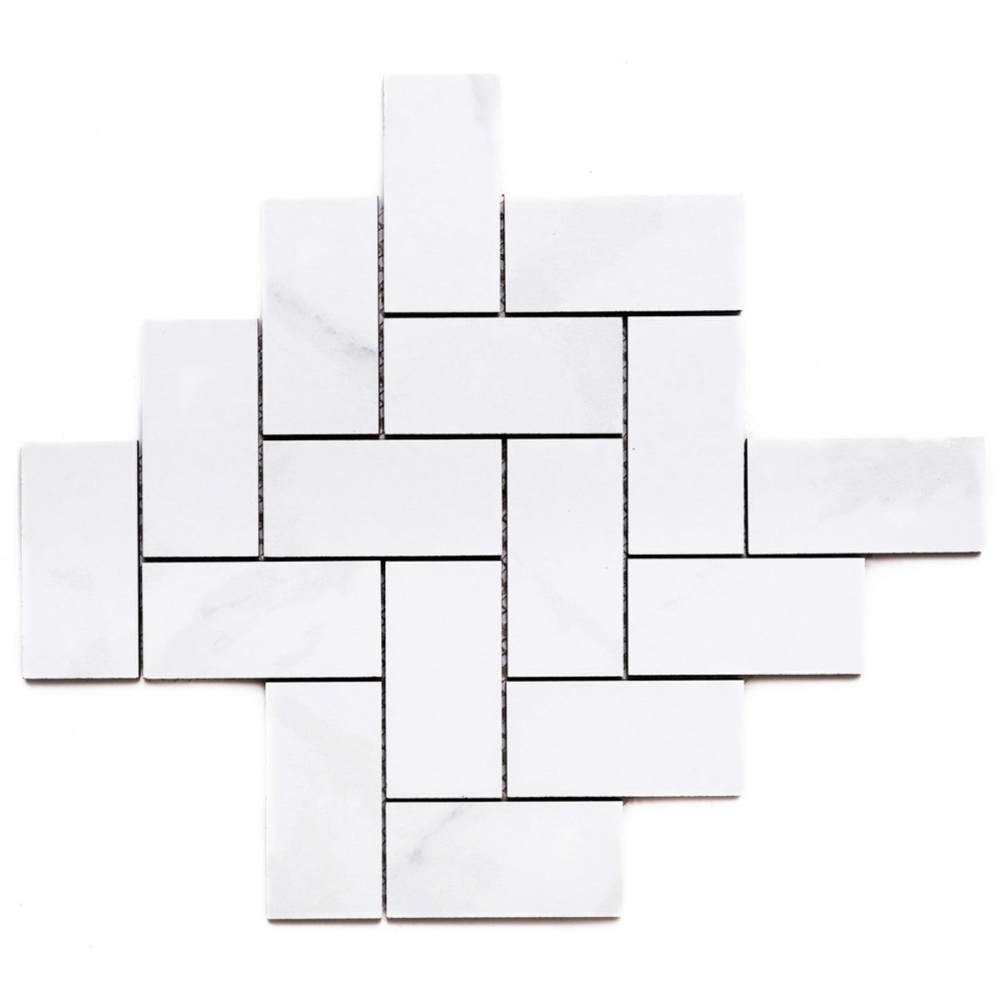 Vivaldi in White Mosaic Tile