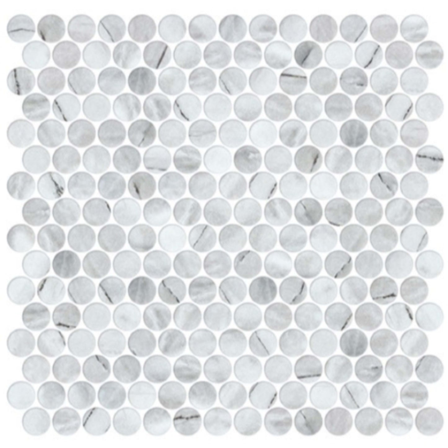 Carolina Dots Collection in Venezuela Dawn Glass Tile