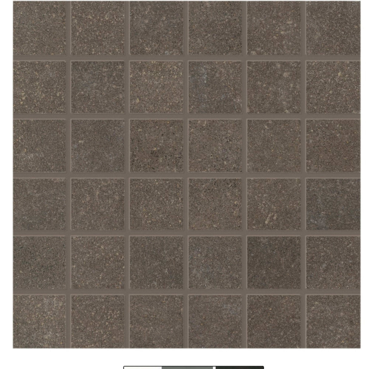 Main Street in Bistro Brown Mosaic 2"x2" Tile