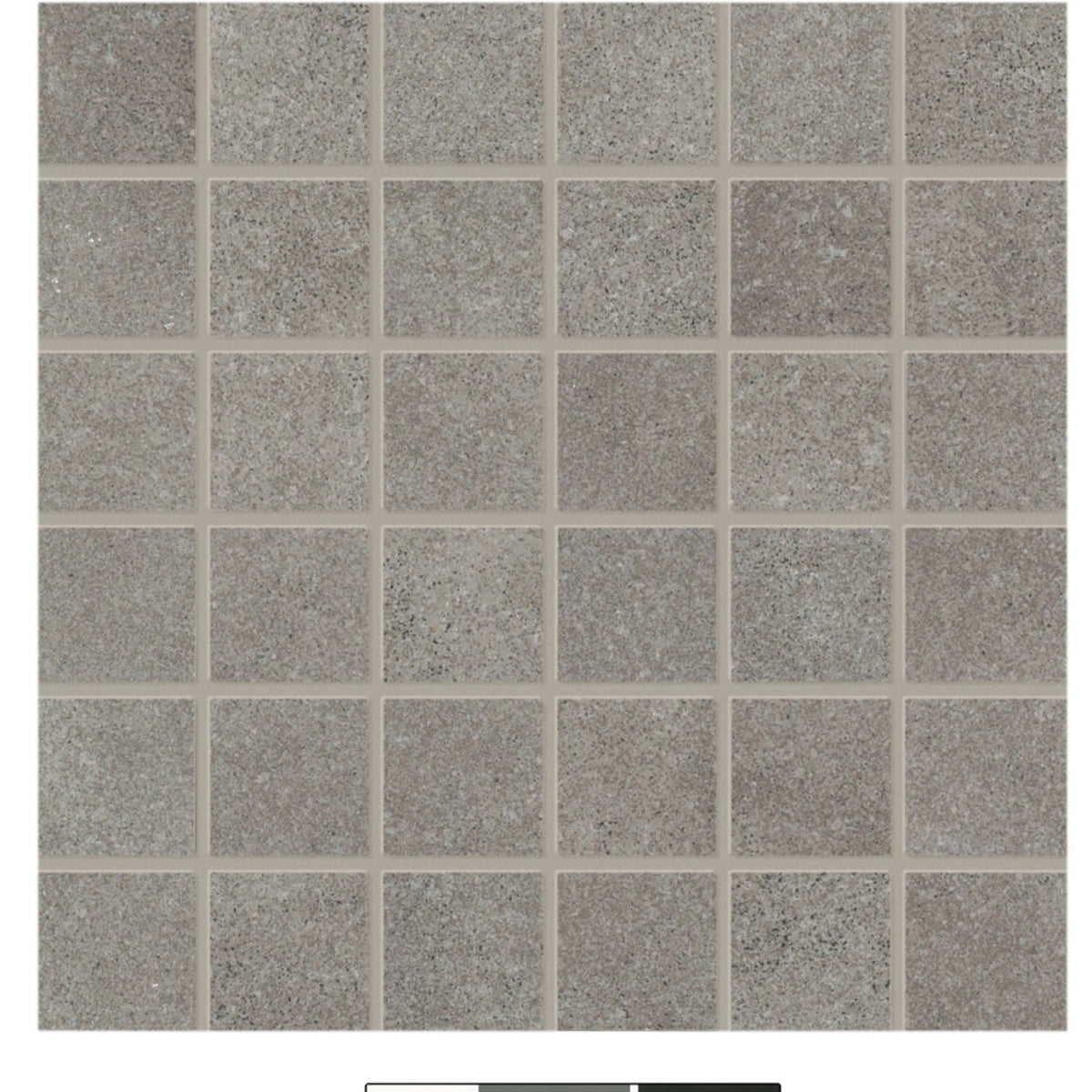 Main Street in Gallery Grey Mosaic 2"x2" Tile