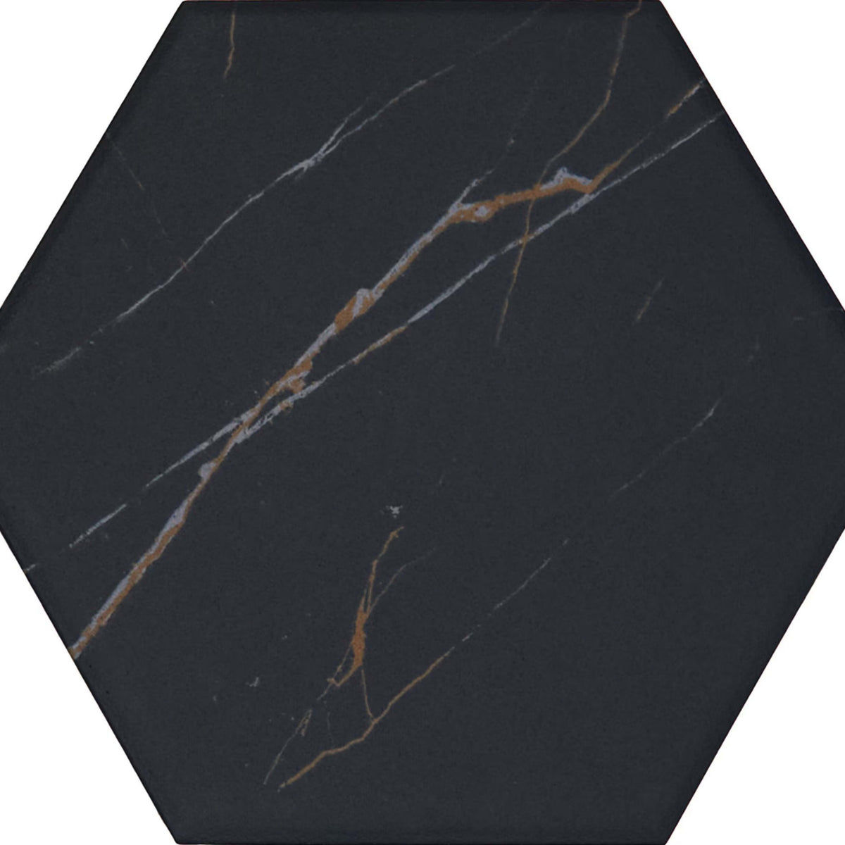 Perpetuo in Infinite Black Hexagon 1.5 Tile