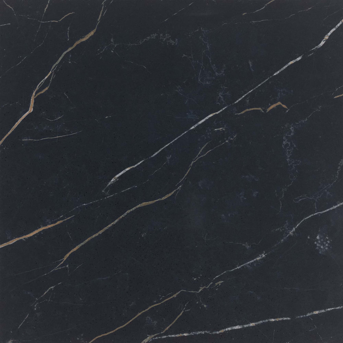 Perpetuo in Infinite Black 24x24 Tile