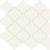 Color Wheel Retro in Matte Arctic White Arabesque Tile