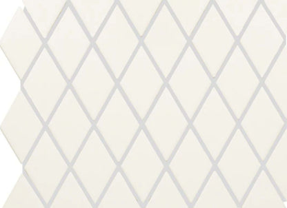Color Wheel Retro in Matte Arctic White Harlequin