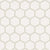Hexx in Charm - Silver Vinyl Sheet Goods