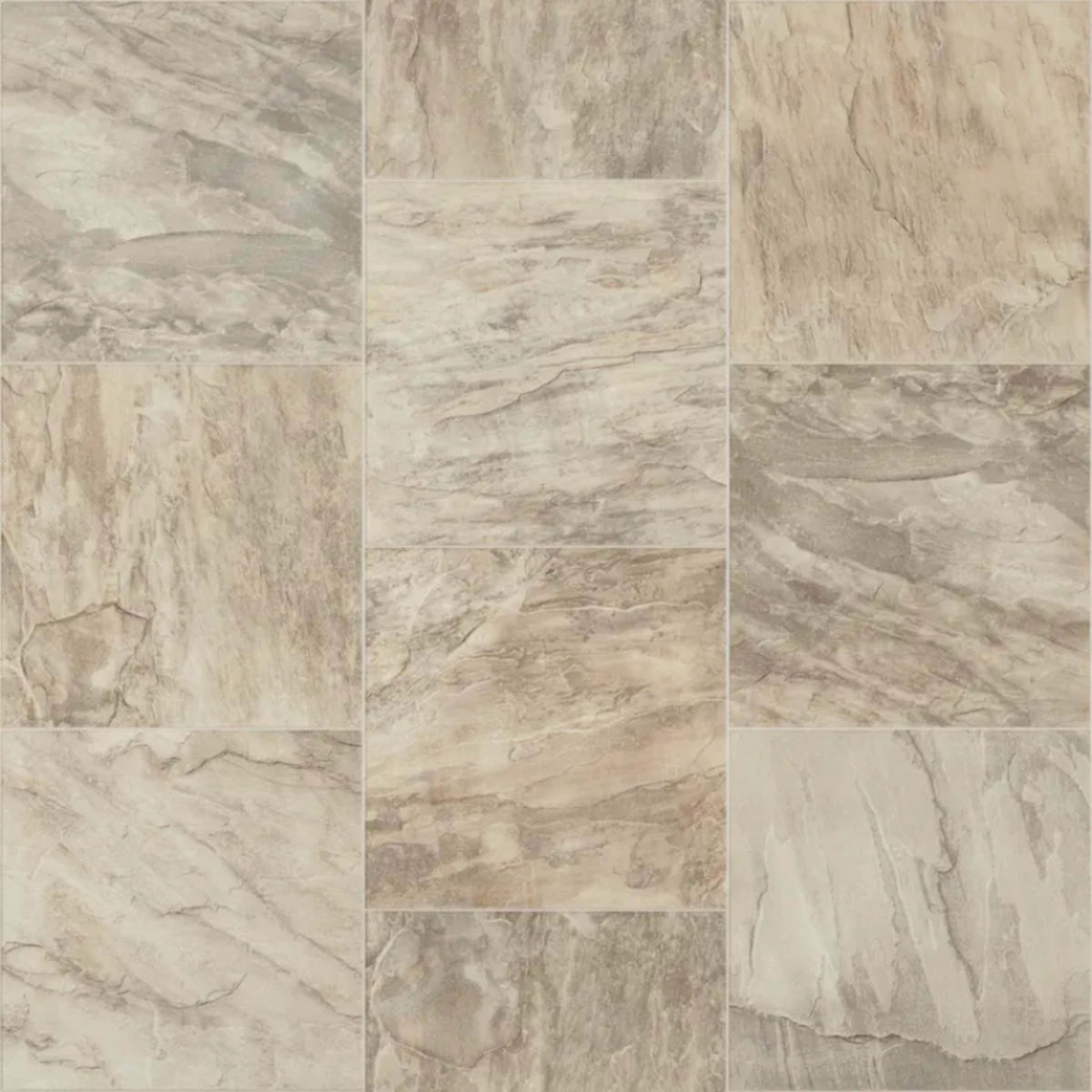 Cambridge in Limestone - Gold Vinyl Sheet Goods