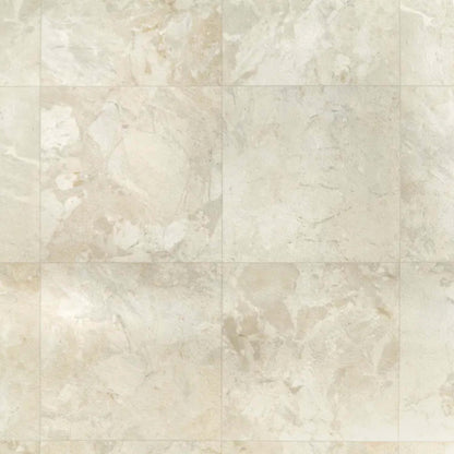 Capri in Alabaster - Silver Vinyl Sheet Goods