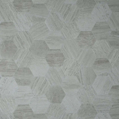 Hive in Swarm - Silver Vinyl Sheet Goods