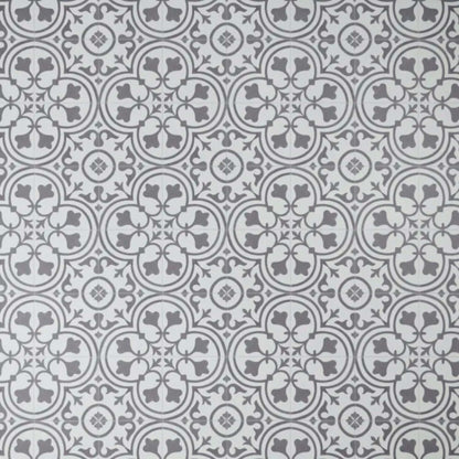 Deco in Wrought Iron - Silver Vinyl Sheet Goods