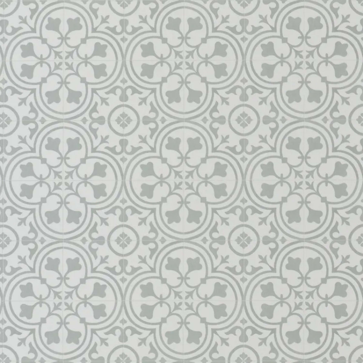 Deco in Pewter - Platinum Vinyl Sheet Goods