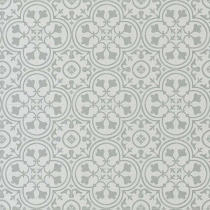 Deco in Pewter - Platinum Vinyl Sheet Goods