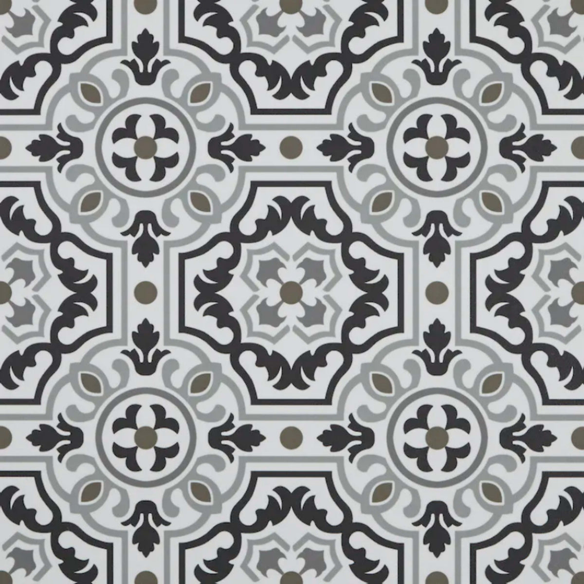 Tapestry in Wool - Silver Vinyl Sheet Goods
