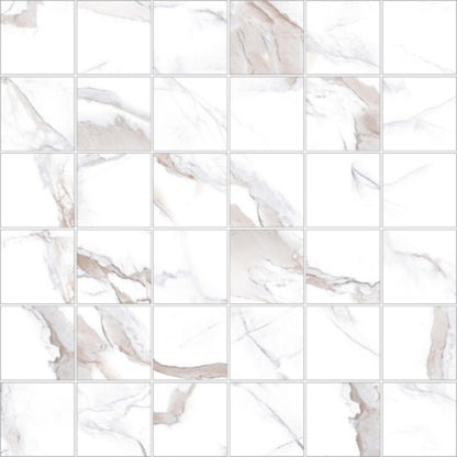 Mosaic Calacatta - Square in Bronze Tile