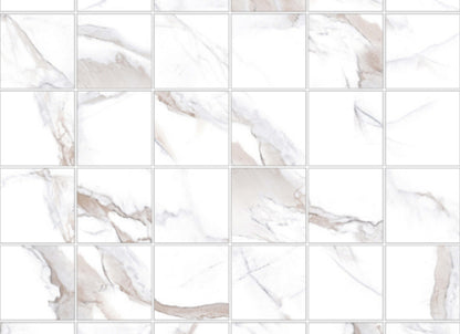 Mosaic Calacatta - Square in Bronze