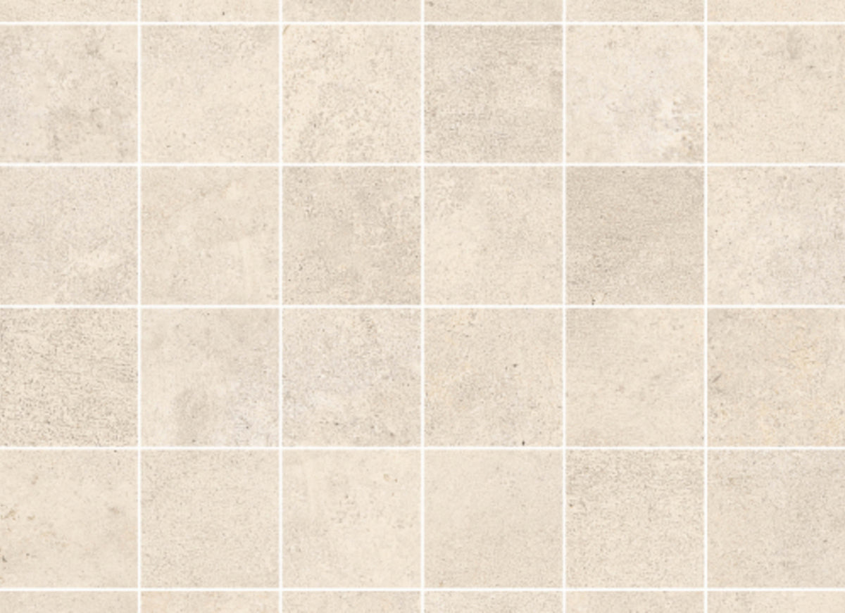 Mosaic Clay - Square in Ivory