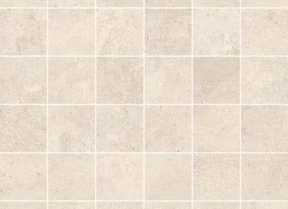 Mosaic Clay - Square in Ivory