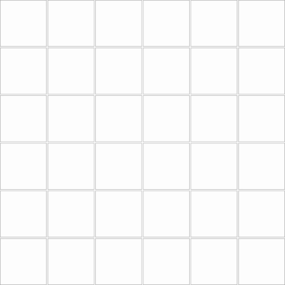 Mosaic Full - Square in White Tile