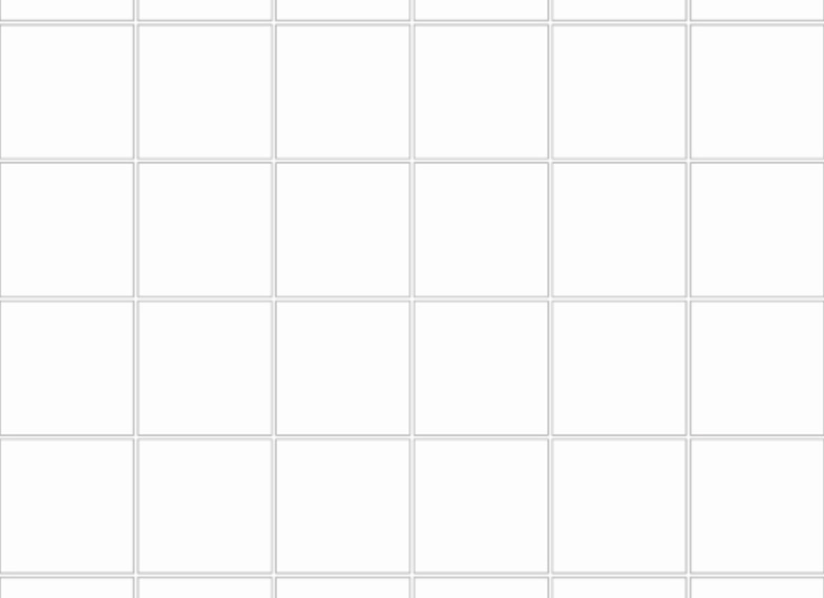 Mosaic Full - Square in White