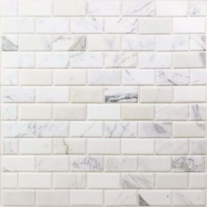 Calacatta in Close Out - Calacatta 2x4 Beveled Natural Stone