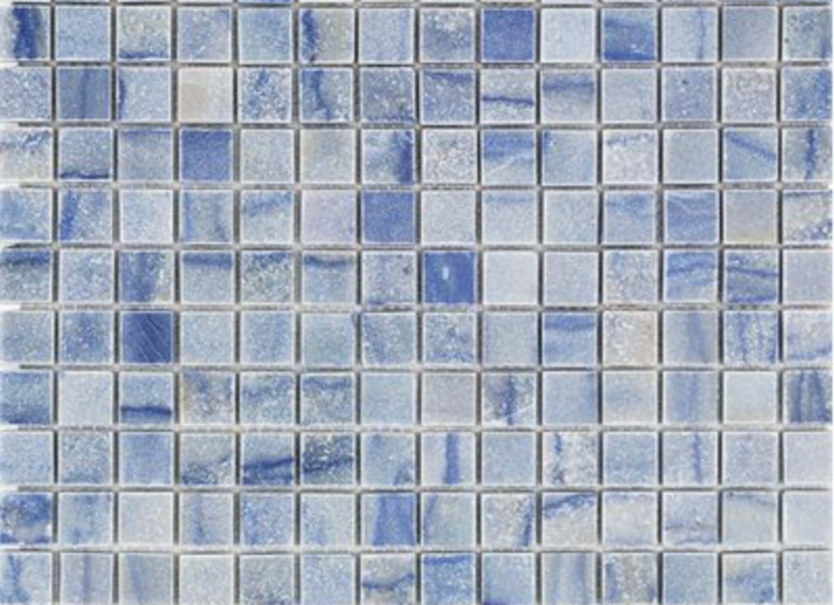 Blue Macauba in Blue Macauba .75x.75 Squares