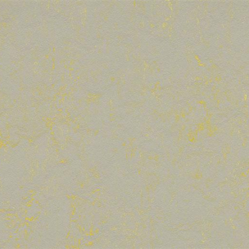Marmoleum Concrete in Yellow Shimmer Vinyl Sheet Goods