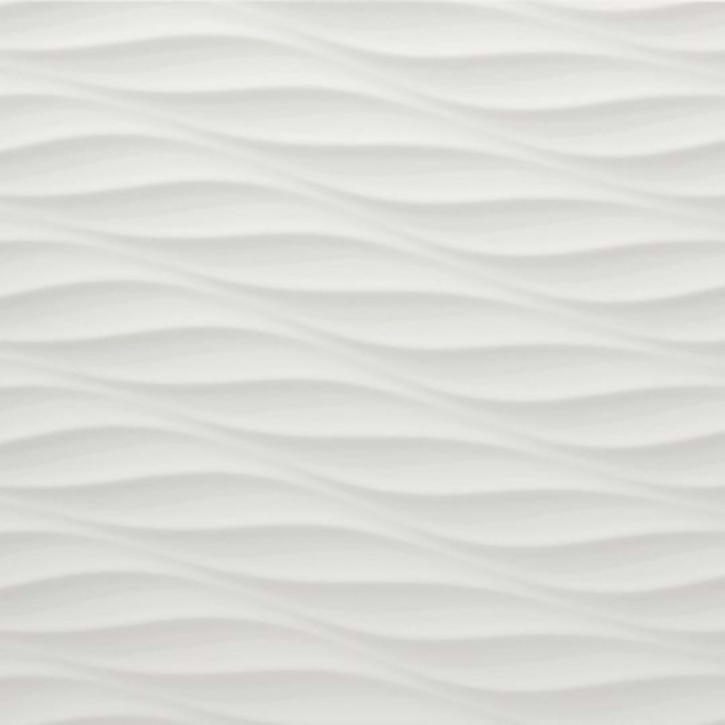 3D in White Ribbon Tile