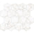 Mosaic Core - Hexagon in White Tile