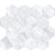 Mosaic Nambia - Hexagon in White Tile