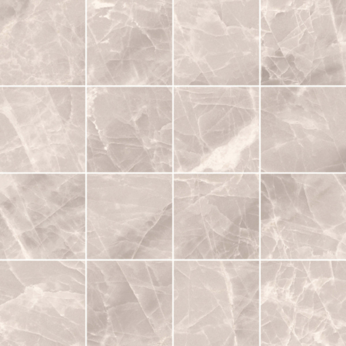 Mosaic Nambia - Square in Taupe Tile