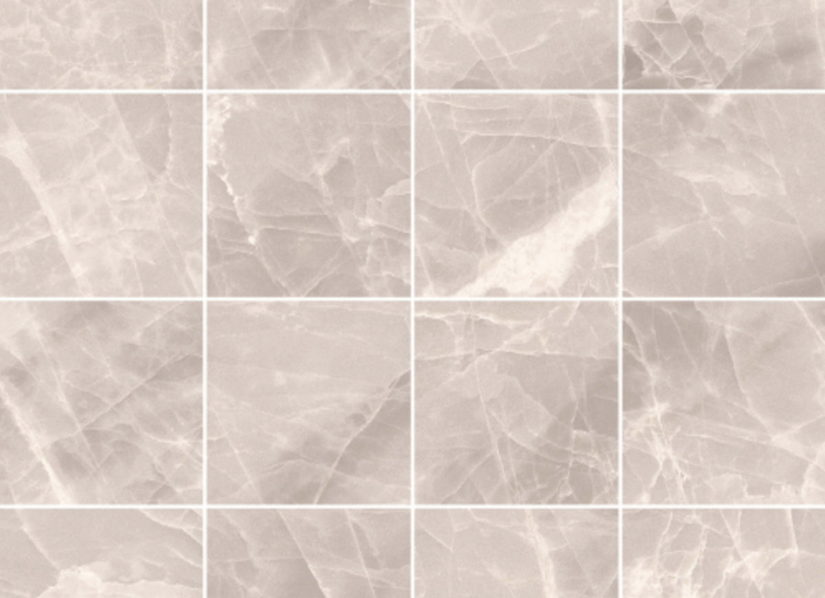 Mosaic Nambia - Square in Taupe