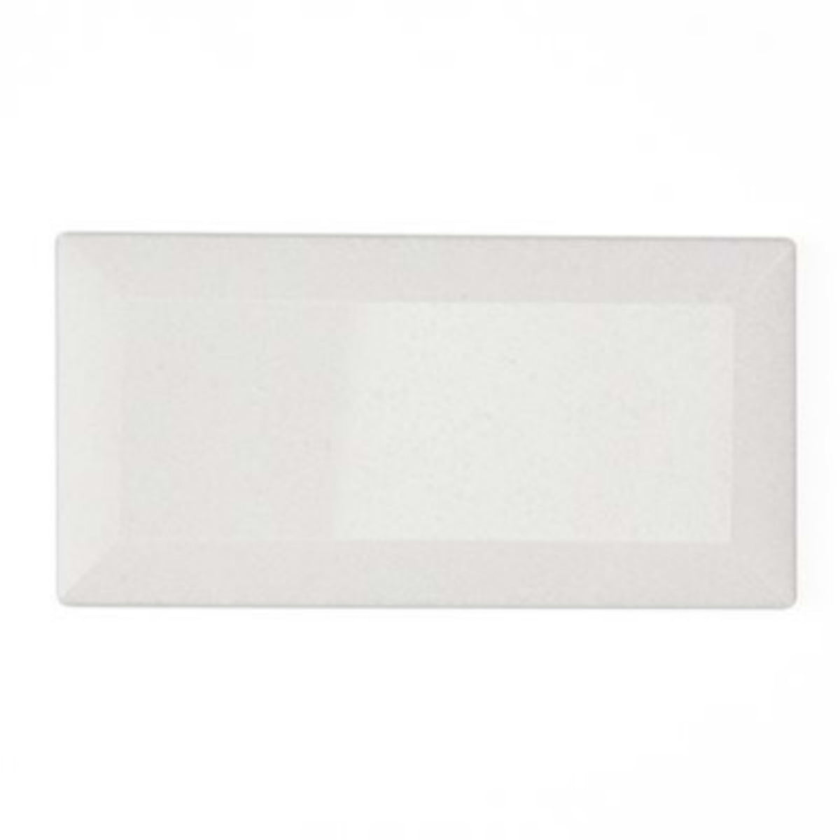 White Thassos in White Thassos Beveled Edge 3x6 Polished Natural Stone