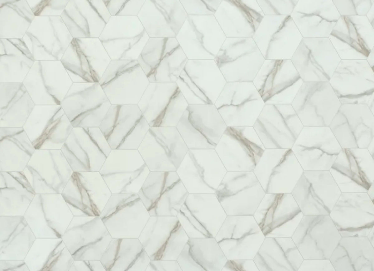 Benchmark - Carrara in Pearl