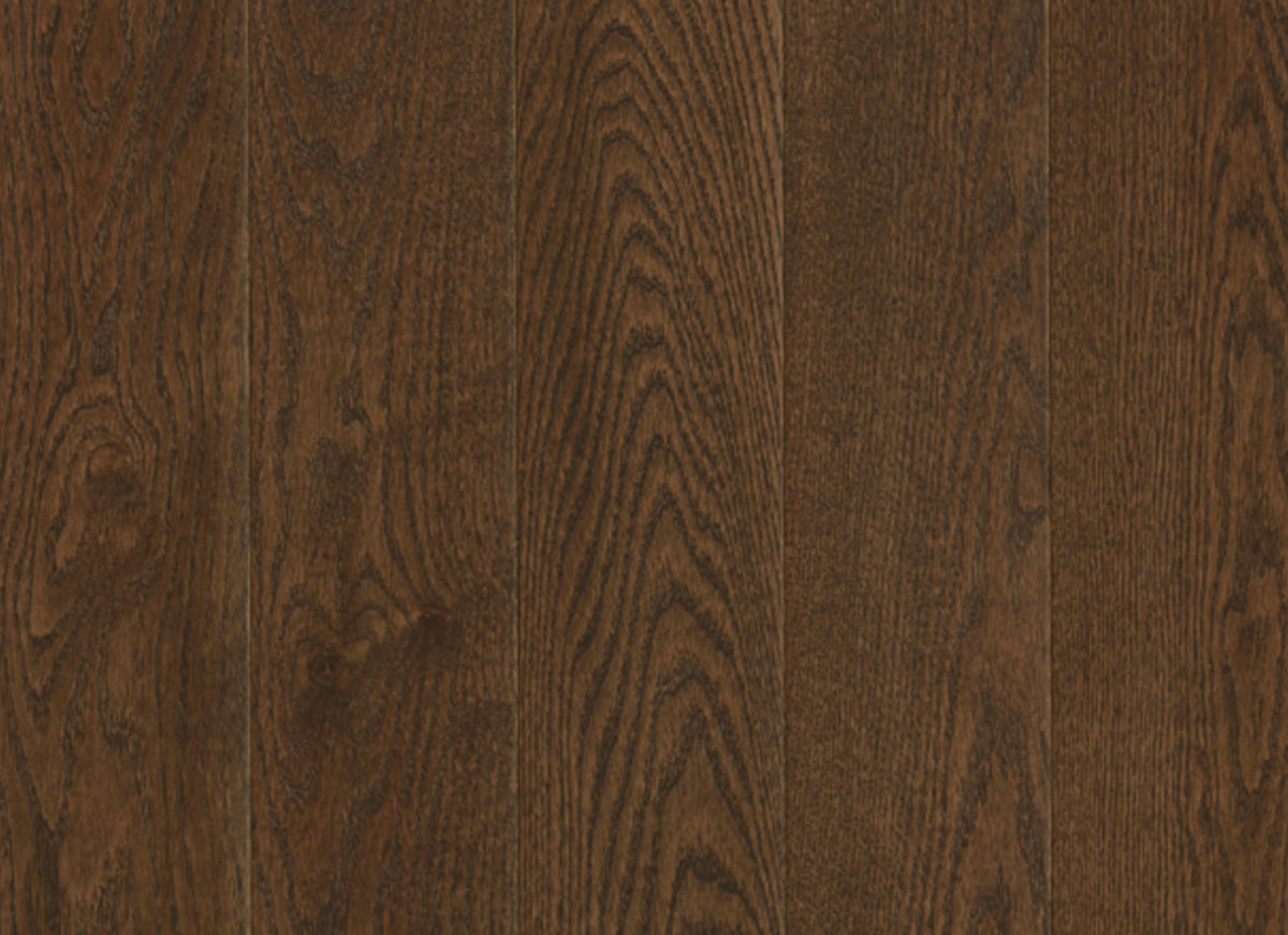Prime Harvest Northern Red Oak Engineered in Cocoa Bean 3"