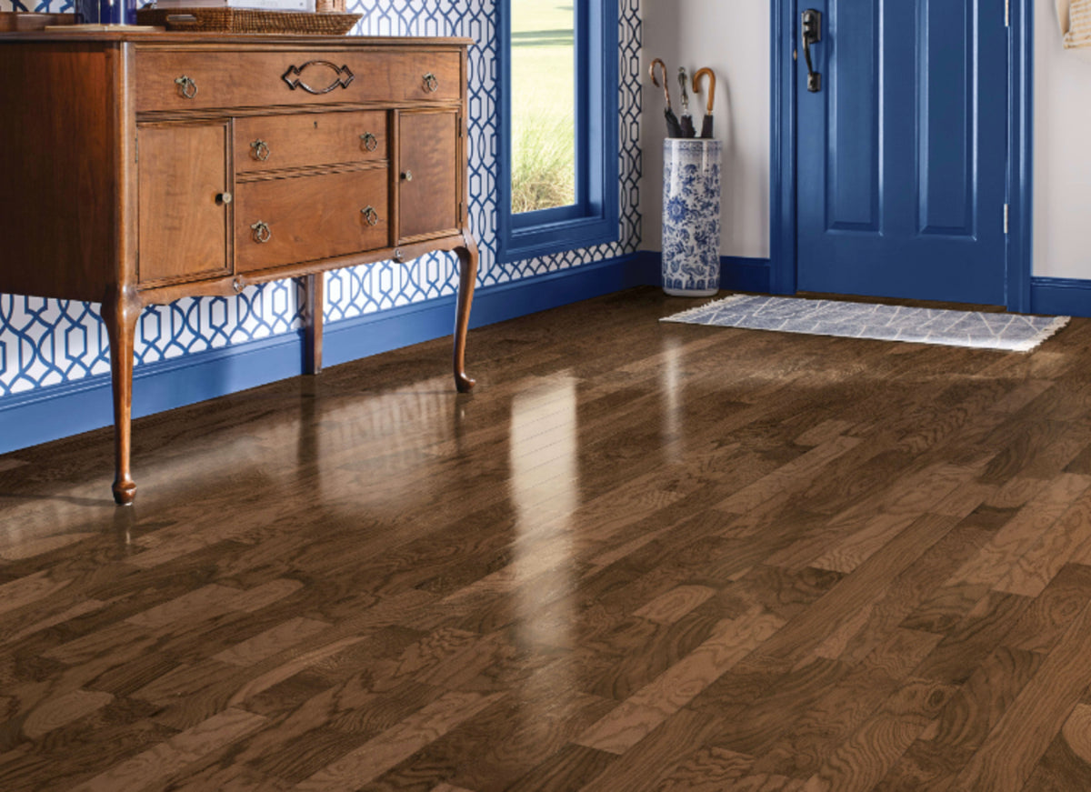 Prime Harvest Red Oak Solid in Butterscotch 5" - High Gloss