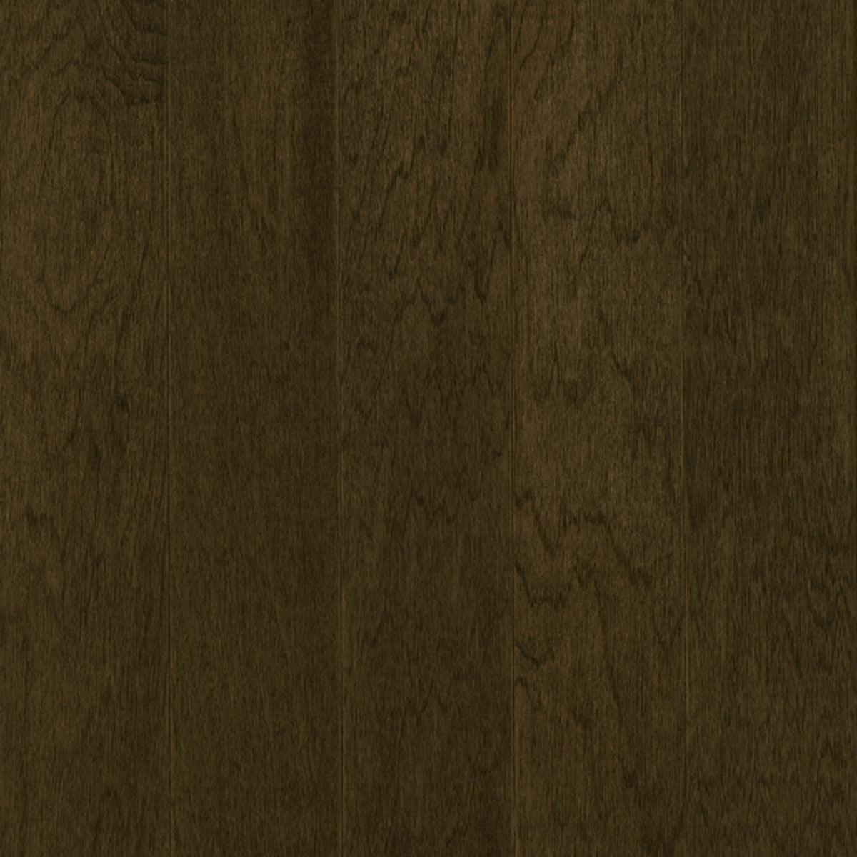 Prime Harvest Hickory Engineered in Blackened Brown Hickory Hardwood
