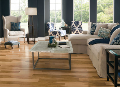 Prime Harvest Hickory Engineered in Blackened Brown Hickory