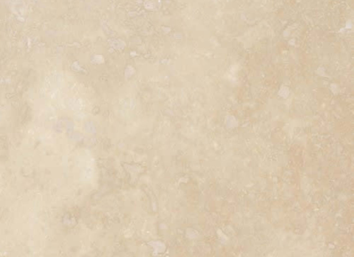 Ivory Travertine in Filled & Honed 6x6