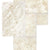 Ivory Travertine in Chiseled & Brushed Cobble Stone Pattern Set Natural Stone