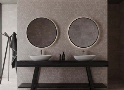 Ritz Gray in Honed 12x12